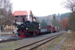 GmP, Güterzug mit Personenbeförderung, Alexibad, Selketalbahn