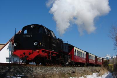 Schmalspurbahn Molli an der Ostsee