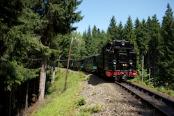 Bahnwanderweg entlang der Fichtelbergbahn