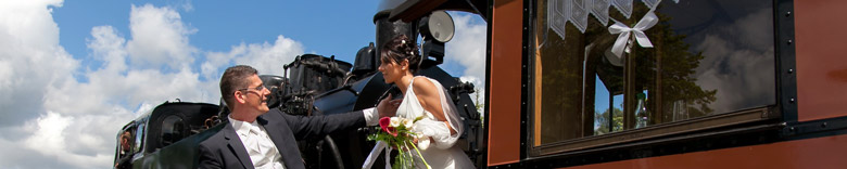 Hochzeit, Trauung, Schmalspurbahn, Rasender Roland, Rügen, Ostsee