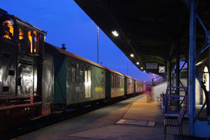 Weißeritztalbahn, Abendstimmung