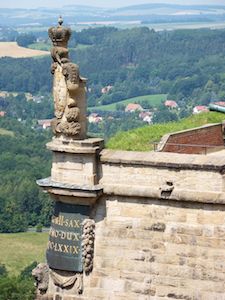 Wappen - Festung Königstein, Sächsische Schweiz