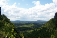 Aussicht Prebischtor, Böhmische Schweiz