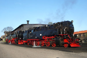 Dampfloks der Harzer Schmalspurbahn