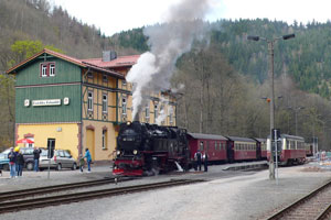 Eisfelder Talmühle, Harzquerbahn, Selketalbahn, Dampflok